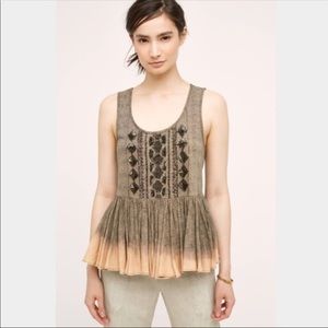 NWOT Anthropologie Akemi+Kin Anaphora Top